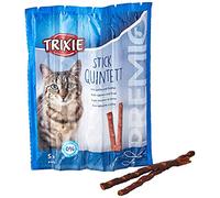 Trixie Friandise pour chat Premio Stick Quintett Saumon/Truite 5 × 5 g