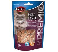 Trixie Friandises pour chat Premio Hearts Canard/Colin 50 g