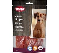 Trixie Friandise pour chien PREMIO Stripes - canard, 90% viande, sans gluten ni sucre ajouté, 100 g