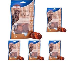TRIXIE Premio Lamb Chicken Bagels - 100 g (Lot de 5)