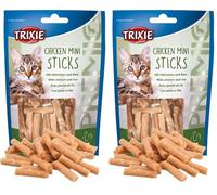 Trixie Premio Mini bâtonnets Poulet/Riz 50 g (Lot de 2)