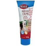 TRIXIE Crème au bœuf - Crème pour chiens sous forme de snack - Grande récompense - Idéale pour administrer des médicaments - Sans gluten - Sans sucre ajouté - 110 g - 31841