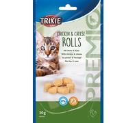 Trixie Premio rouleaux de poulet et de fromage pour chats sans gluten