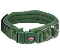 Trixie Premium collier, doublé en néoprène L-XL : 55-61 cm/30 mm vert forêt
