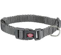 Trixie PREMIUM Collier - graphite Taille : XXS-XS:15-25cm/10mm