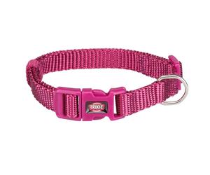TRIXIE Premium Halsband, L-XL: 40-65 cm/25 mm, fuchsia
