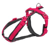 Trixie Harnais de trekking pour chien Premium Fuchsia/Graphite Taille S 36-44 cm 15 mm