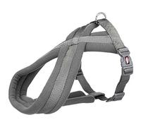 TRIXIE Premium Harnais Touring - L-XL: 70-110 cm/25 mm, Gris Graphite