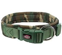 Collier rembourré en néoprène PREMIUM - camouflage/forêt L : 49-55cm/25mm pcs