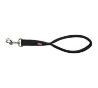 Trixie PREMIUM laisse courte plate noire M-XL 30 cm/25 mm