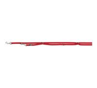 Trixie Premium Laisse d'extension, extra longue, L-XL : 3,00 m/25 mm, rouge