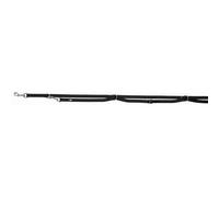 Trixie Premium Laisse d'extension, extra longue, XS-S : 3,00 m/15 mm, noir