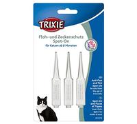 TRIXIE - Protection Anti-tiques et puces, Spot-on pour Chat + de 8 Mois