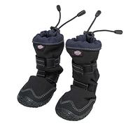 Trixie Protège-pattes pour chien Walker Active Long – Antidérapants L-XL Noir