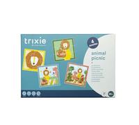Trixie Puzzle Jouets Animaux Pique-nique - 4 puzzles colorés