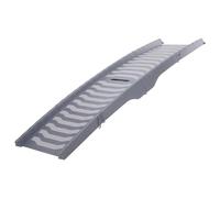 TRIXIE Rampe - 39 x 150 cm - Plastique - Repliable en 3 Parties - Gris - pour Chien