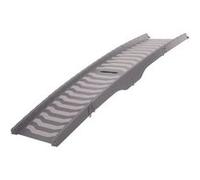 TRIXIE Rampe - 39 x 150 cm - Plastique - Repliable en 3 parties - Gris - Pour chien Gris G