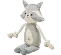 Trixie Peluche Raton laveur - Jouet pour chien Gris 33 cm