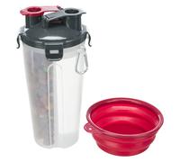 Trixie Contenant à eau et à nourriture 2x0.35l