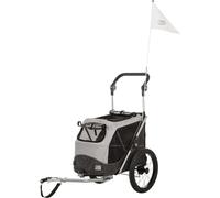 TRIXIE Remorque pour vélo pour chien S Gris
