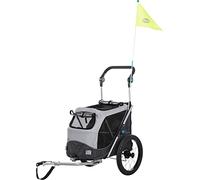 TRIXIE Remorque Pliable Spécial Vélo - L