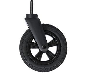 TRIXIE Roue Avant Buggy pour remorques Chien - Conversion remorque en Buggy | Fixation à fixation rapide - Articulation 360° pour une bonne maniabilité - Transforme la remorque en buggy