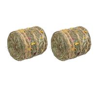 TRIXIE Rouleau de Foin avec des Fleurs, 500 g - 60798 (Lot de 2)