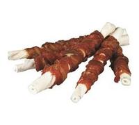 Trixie Rouleaux A Macher Denta Fun Au Buffle 12cm - Pour Chien - 5 Pieces - 70g G
