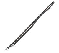 TRIXIE Rustic Laisse en Cuir ciré et Vieilli, M-L: 2,00 m/20 mm, Gris - 19044