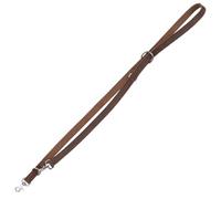 TRIXIE Rustic V-19002 Laisse réglable en Cuir Gras pour Chien au Design Classique Marron foncé 2 m x 20 mm