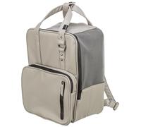 Trixie Sac à Dos Citystyle Gris Clair pour Chiens, Neuf