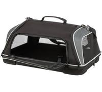 Trixie sac avion pour sac chien embarquement noir/gris 55x23x40 cm