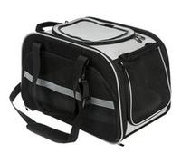 TRIXIE Sac de transport pour animaux de compagnie Noir et gris Noir G