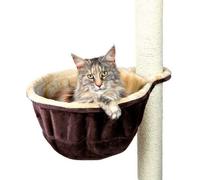 Trixie Sac douillet pour arbre à chat avec cadre métallique - beige/marron