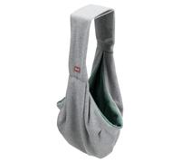 Trixie Sacoche Avant Soft - Sac de Transport pour Chiots et Petits Chiens - Contact Physique Optimal - Laisse Courte intégrée - Polyester Coton - 22 × 20 × 60 cm - 28948