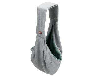 Trixie Sacoche Avant Soft - Sac de Transport pour Chiots et Petits Chiens - Contact Physique Optimal - Laisse Courte intégrée - Polyester Coton - 22 × 20 × 60 cm - 28948