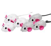 Trixie Set De Souris En Peluche Avec Herbe À Chat 6pcs