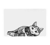Trixie Set de Table pour Chat 44 cm x 28 cm 1 Unité