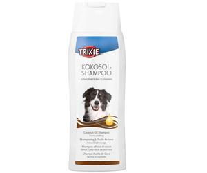 TRIXIE Shampooing à l'huile de noix de coco 250 ml - pour les chiens à poils longs
