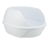 Trixie Simao White Litter Box With Frame 48 × 30 × 58 cm For Cats 40221