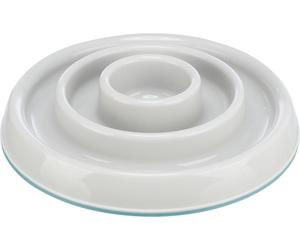 TRIXIE Slow Feeding Bol en plastique gris 0,45 l