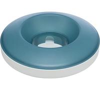 TRIXIE Slow Feeding gamelle Rocking, en Plastique/TPR, 0,5 l/ 23 cm, Gris/Bleu - 25285