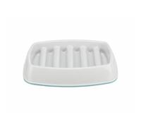 Trixie Mangeoire pour chat à alimentation lente Plastique Gris 0,25 l 21 × 14 cm