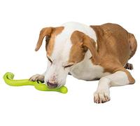 TRIXIE Snack-Snake - Jouet pour chien en TPR - Peut être rempli de pâte ou de friandises - Favorise l'habileté et la concentration - 42 cm - 34949