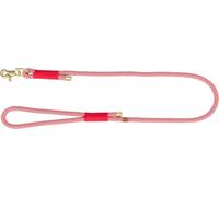 TRIXIE Soft Rope 1985103 Laisse pour Chien en Corde avec Crochet Trigger Snap Hook pour Grands Chiens, matériau Souple et Rond avec dragonne Rouge Taille L-XL 1,0 m/13 mm