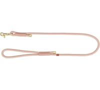 TRIXIE Soft Rope 1985107 Laisse pour Chien en Corde avec Crochet Trigger Snap Hook pour Grands Chiens, matériau Souple et Rond avec dragonne Rose Taille L-XL 1,0 m/13 mm