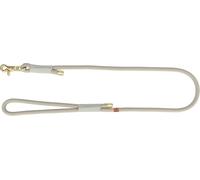 TRIXIE Soft Rope 1985119 Laisse pour Chien en Corde avec Crochet Trigger Snap Hook pour Grands Chiens, matériau Souple et Rond avec dragonne Gris Clair Taille L-XL 1,0 m/13 mm