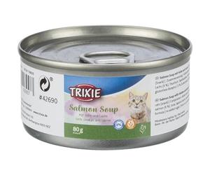 Trixie - Soupe au Poulet et au Saumon 80 g pour Chat