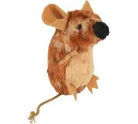 Trixie Souris en peluche avec puce sonore - 7 cm