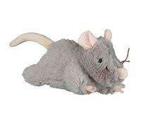 Souris Peluche Avec Son, 15 Cm - Mon Animalerie